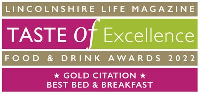 Taste of Excellence awards Gold Citation for Bed & Breakfast logo